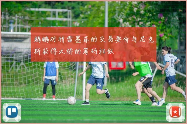鹈鹕对特雷墨菲的交易要价与尼克斯获得大桥的筹码相似
