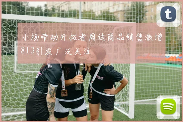小杨带动开拓者周边商品销售激增813引发广泛关注